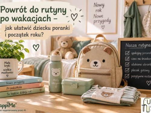 Powrót do rutyny po wakacjach – jak ułatwić dziecku poranki i początek roku?
